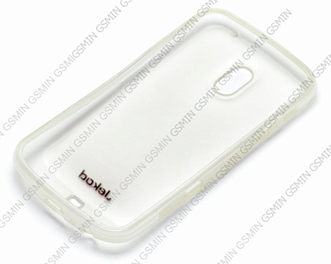 Чехол силиконовый для Samsung Galaxy Nexus (i9250) Jekod (Белый)