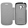 Кожаный чехол для Samsung Galaxy S3 Mini (i8190) Sipo Premium Leather Case "Book Type" - H-Series (White) (Дизайн 6/6)