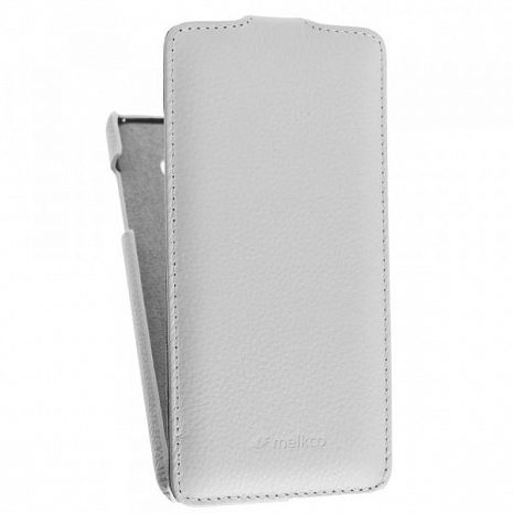 Кожаный чехол для Samsung Galaxy A5 (2016) Melkco Premium Leather Case - Jacka Type (Белый)