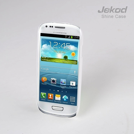 Чехол-накладка для Samsung Galaxy S3 Mini (i8190) Jekod Colorful (Белый)