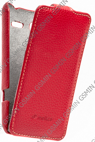    HTC Radar / C110e Melkco Leather Case - Jacka Type (Red LC)