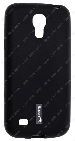 Чехол силиконовый для Samsung Galaxy S4 Mini (i9190) Cherry Premium Fashion Case (Черный)