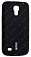 Чехол силиконовый для Samsung Galaxy S4 Mini (i9190) Cherry Premium Fashion Case (Черный)