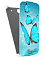 Кожаный чехол для Alcatel One Touch Idol Alpha 6032 Armor Case (Белый) (Дизайн 4/4)