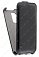Кожаный чехол для Asus Zenfone 3 Max ZC520TL Aksberry Protective Flip Case (Черный)