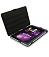    Samsung Galaxy Tab 2 10.1 / P5100 Melkco Premium Leather Case - Kios Type with 3 - Angle Stand (Black LC) Ver.2
