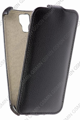 Кожаный чехол для Samsung Galaxy S4 (i9500) Armor Case (Черный)