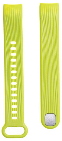 Ремешок силиконовый GSMIN для фитнес браслета Honor Band 3 (Зеленый)