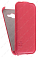 Кожаный чехол для Samsung Galaxy J3 (2016) SM-J320F/DS Aksberry Protective Flip Case (Красный)