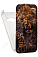 Кожаный чехол для Samsung Galaxy Ace 4 Neo (G318h) Armor Case (Белый) (Дизайн 147)