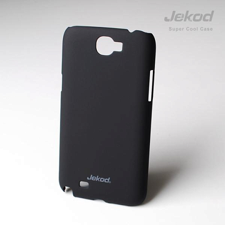 Чехол-накладка для Samsung Galaxy Note 2 (N7100) Jekod (Черный)