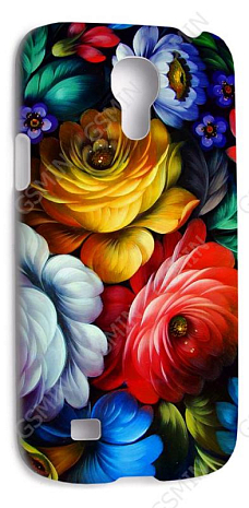 Чехол-накладка для Samsung Galaxy S4 Mini (i9190) (Белый) (Дизайн 159)