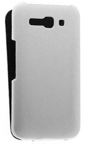Кожаный чехол для Alcatel One Touch Pop C9 7047 Aksberry Protective Flip Case (White)