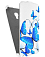 Кожаный чехол для Alcatel One Touch Pop S9 7050Y Armor Case (Белый) (Дизайн 11/11)