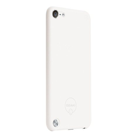 Чехол-накладка для iPod Touch 5 Ozaki O!coat 0.4 SOLID (Белый)
