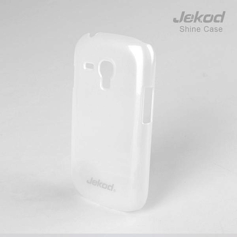 Чехол-накладка для Samsung Galaxy S3 Mini (i8190) Jekod Colorful (Белый)