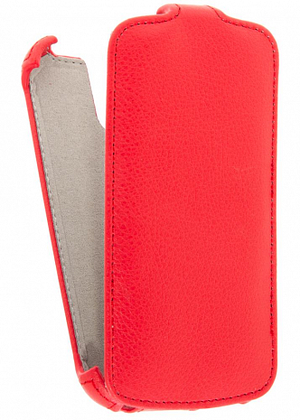 Кожаный чехол для Acer Liquid E2 Duo V370 Armor Case (Красный)