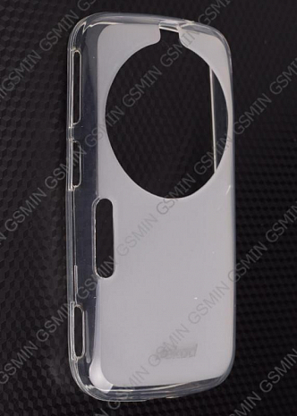 Чехол силиконовый для Samsung Galaxy K Zoom (C1158) TPU Jekod (Белый)