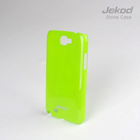 Чехол-накладка для Samsung Galaxy Note 2 (N7100) Jekod Colorful (Зеленый)