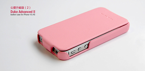    Apple iPhone 4/4S Hoco Leather Case ()