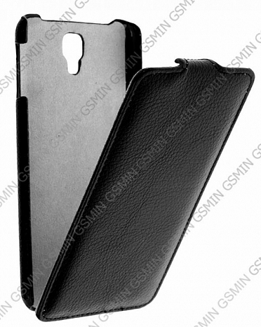 Кожаный чехол для Samsung Galaxy Note 3 Neo (N7505) Art Case (Черный)