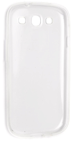 Чехол силиконовый для Samsung Galaxy S3 (i9300) TPU (Прозрачный)