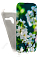 Кожаный чехол для Alcatel One Touch Pop D3 4035D Armor Case (Белый) (Дизайн 42)