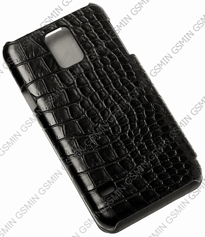    Samsung Galaxy S5 Armor Case - Book Type (Crocodile Black)