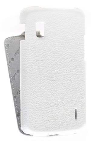    LG Nexus 4 / E960 Melkco Leather Case - Jacka Type (White LC)