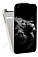 Кожаный чехол для Alcatel POP D1 4018D Art Case (Белый) (Дизайн 143)