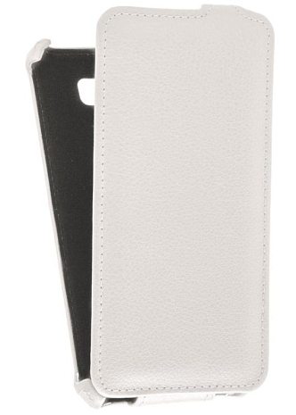 Кожаный чехол для Asus Zenfone 2 Laser ZE550KL Gecko Case (Белый)