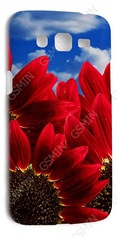 Чехол-накладка для Samsung Galaxy Grand 2 (G7102) (Белый) (Дизайн 171)