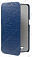 Кожаный чехол для Чехлы для Samsung Galaxy Mega 6.3 (i9200) Sipo Premium Leather Case "Book Type" - H-Series (Синий)