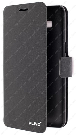Чехол-книжка с магнитной застежкой для Samsung Galaxy Grand Prime G530H (Черный)