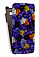 Кожаный чехол для Samsung Galaxy Grand 3 / MAX (SM-G7200) Armor Case "Full" (Белый) (Дизайн 145)