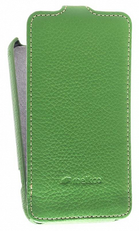    HTC One V / Primo / T320e Melkco Leather Case - Jacka Type (Green LC)