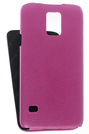    Samsung Galaxy S5 Melkco Premium Leather Case - Jacka Type (Purple LC)