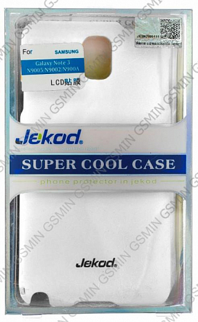 Чехол-накладка для Samsung Galaxy Note 3 (N9005) Jekod (Белый)
