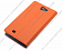 Чехол для Samsung Galaxy Note 2 (N7100) Flip Cover (Оранжевый)