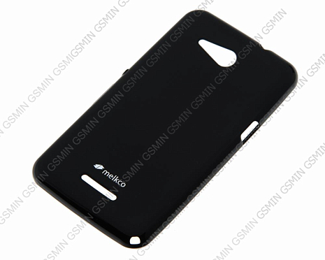    Sony Xperia E4g Melkco Poly Jacket TPU (Black Mat)