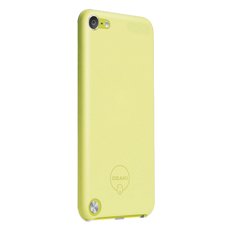 Чехол-накладка для iPod Touch 5 Ozaki O!coat 0.4 SOLID (Желтый)