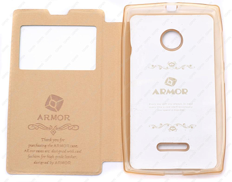    Microsoft Lumia 532 Dual sim Armor Case Book     ()