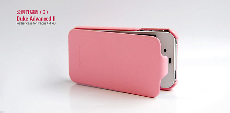    Apple iPhone 4/4S Hoco Leather Case ()