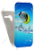 Кожаный чехол для Alcatel One Touch Pop D3 4035D Armor Case (Белый) (Дизайн 150)