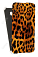 Кожаный чехол для Asus Zenfone 2 Laser ZE550KL Gecko Case (Белый) (Дизайн 150)