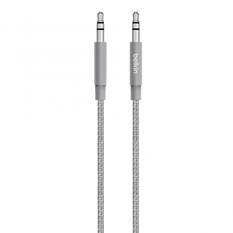 Аудио-кабель AUX 3.5мм Belkin (Серый) AV10164bt04-GRY