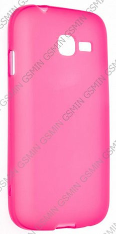 Чехол силиконовый для Samsung S7262 Star Plus TPU (Розовый Матовый)