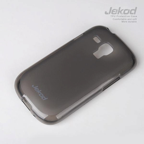 Чехол силиконовый для Samsung Galaxy S3 Mini (i8190) Jekod (Черный)