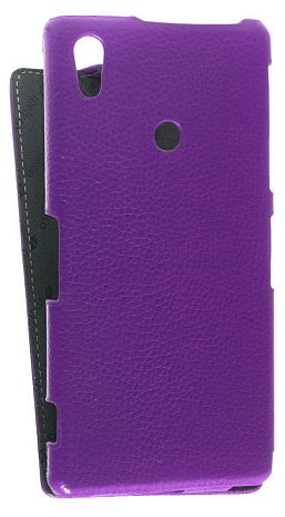    Sony Xperia Z2 Melkco Premium Leather Case - Jacka Type (Purple LC)