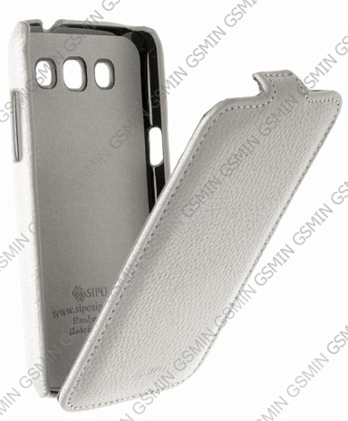 Кожаный чехол для Samsung Galaxy Win Duos (i8552) Sipo Premium Leather Case - V-Series (Белый)
